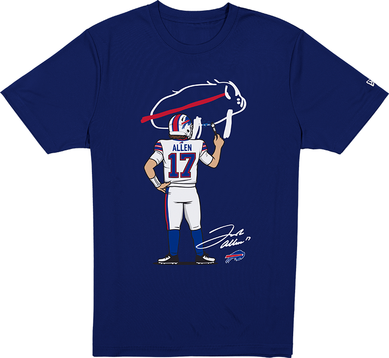 Buffalo Bills Billustration T-Shirt