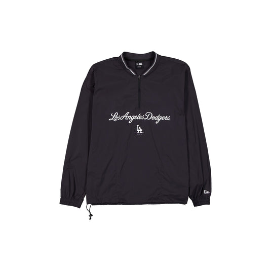 Los Angeles Dodgers Quarter-Zip Black Jacket - New Era Cap