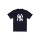 New York Yankees Mockneck Navy T-Shirt