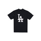 Los Angeles Dodgers Mockneck Black T-Shirt