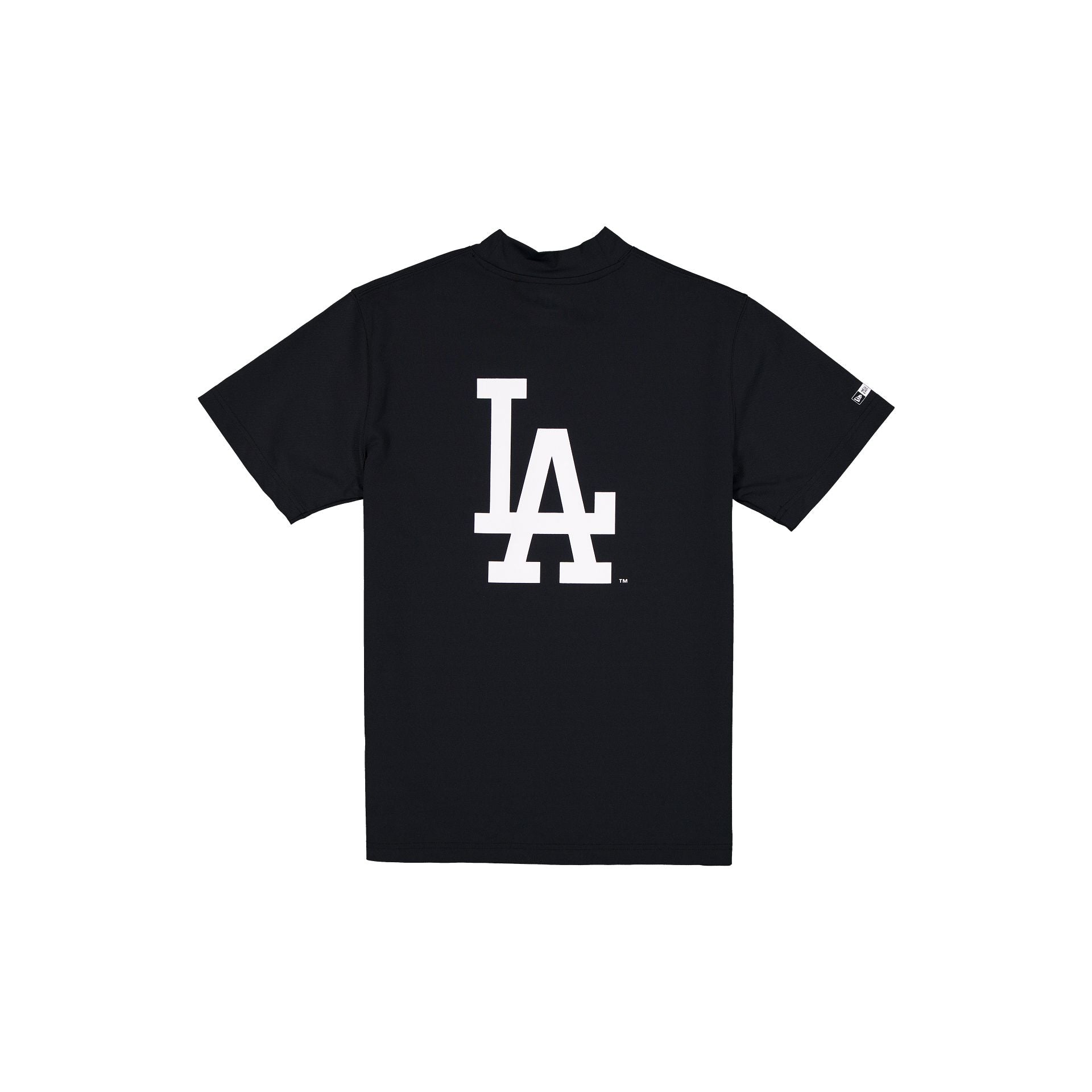 Los Angeles Dodgers Mockneck Black T-Shirt