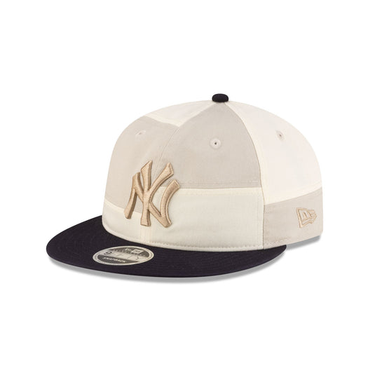 New York Yankees Patchwork Retro Crown 9FIFTY Adjustable Hat - New Era Cap