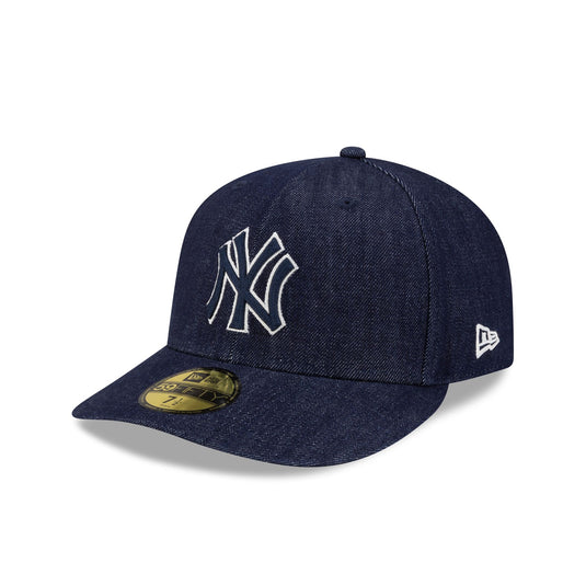 New York Yankees Chainstitch Denim 59FIFTY Fitted Hat - New Era Cap