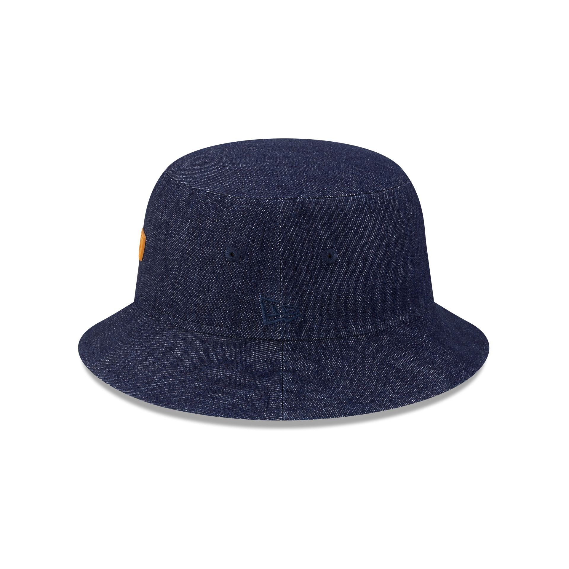 pour homme × NEW ERA BUCKET YYFM LPATCH New Era Cap 1920 Patch Denim Bucket Hat