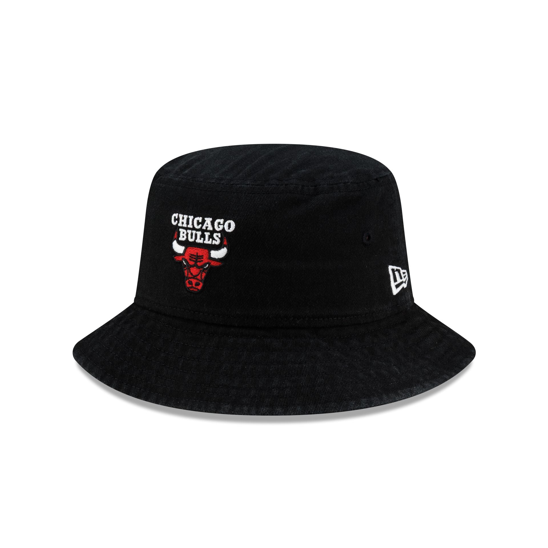 NEW ERA × Ameri LOGO TAPE BUCKETHAT New Era Cap Square Logo Indigo Denim Bucket Hat