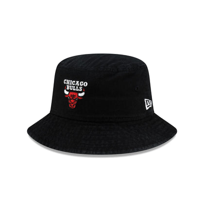 Chicago Bulls Black Bucket Hat