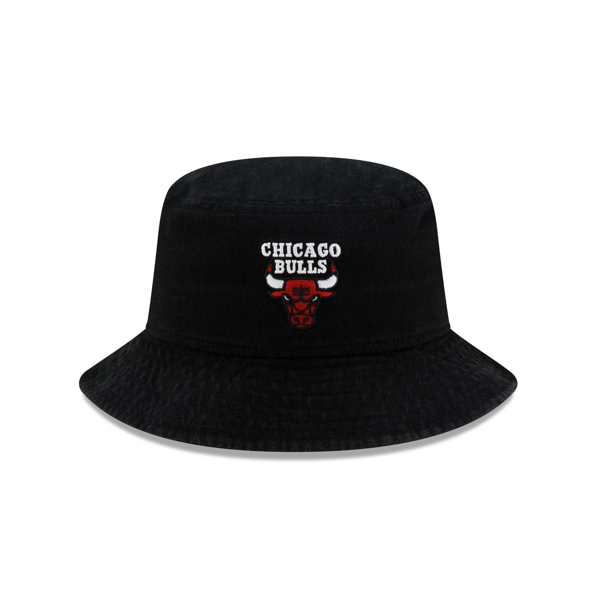 Chicago Bulls Black Bucket Hat