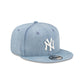 New York Yankees Washed Denim 9FIFTY Snapback Hat