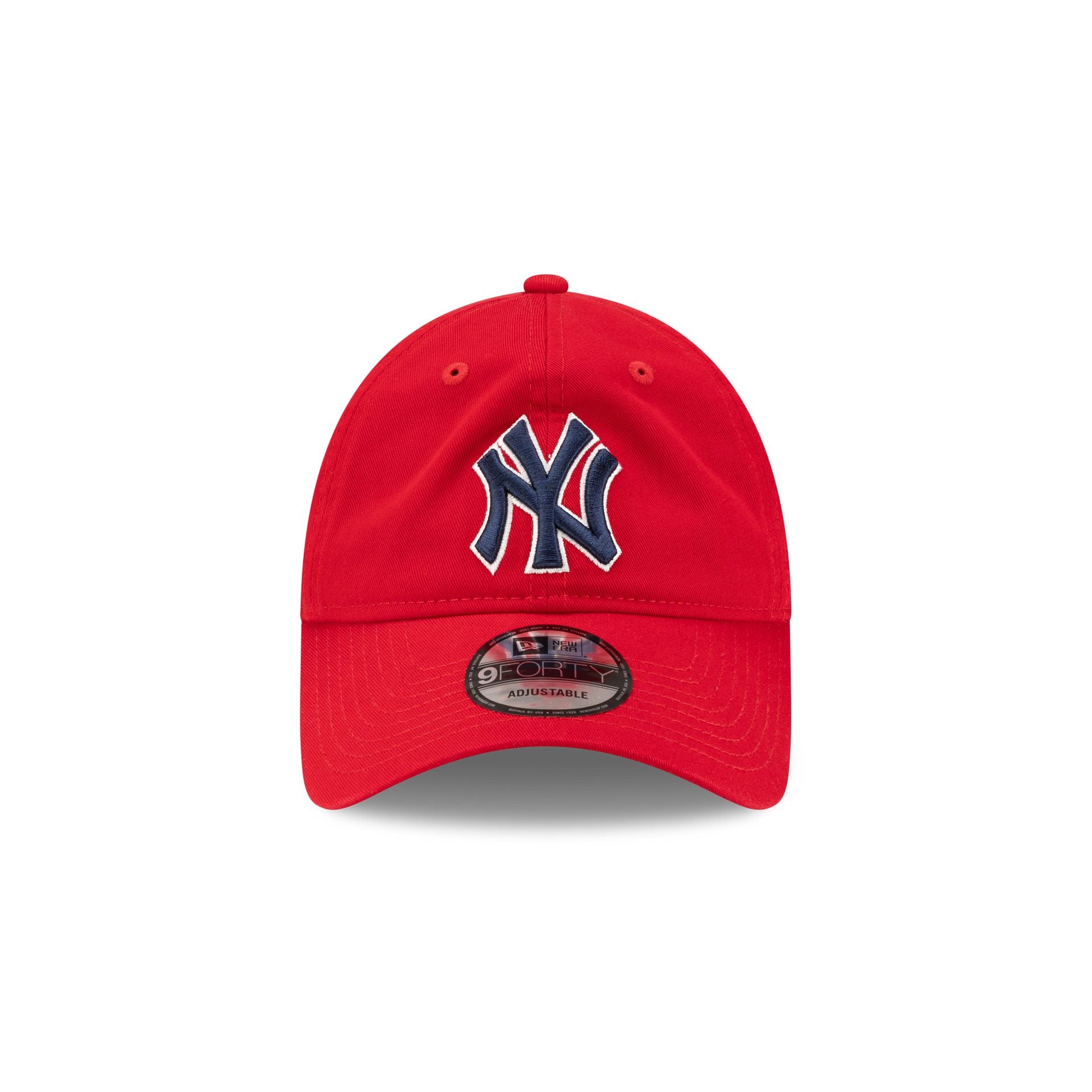 New York Yankees Scarlet 9FORTY Adjustable Hat