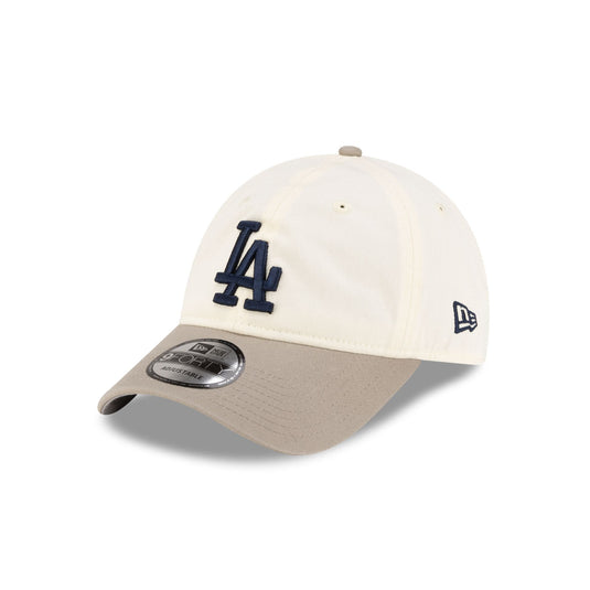 Los Angeles Dodgers Cream 9FORTY Adjustable Hat - New Era Cap