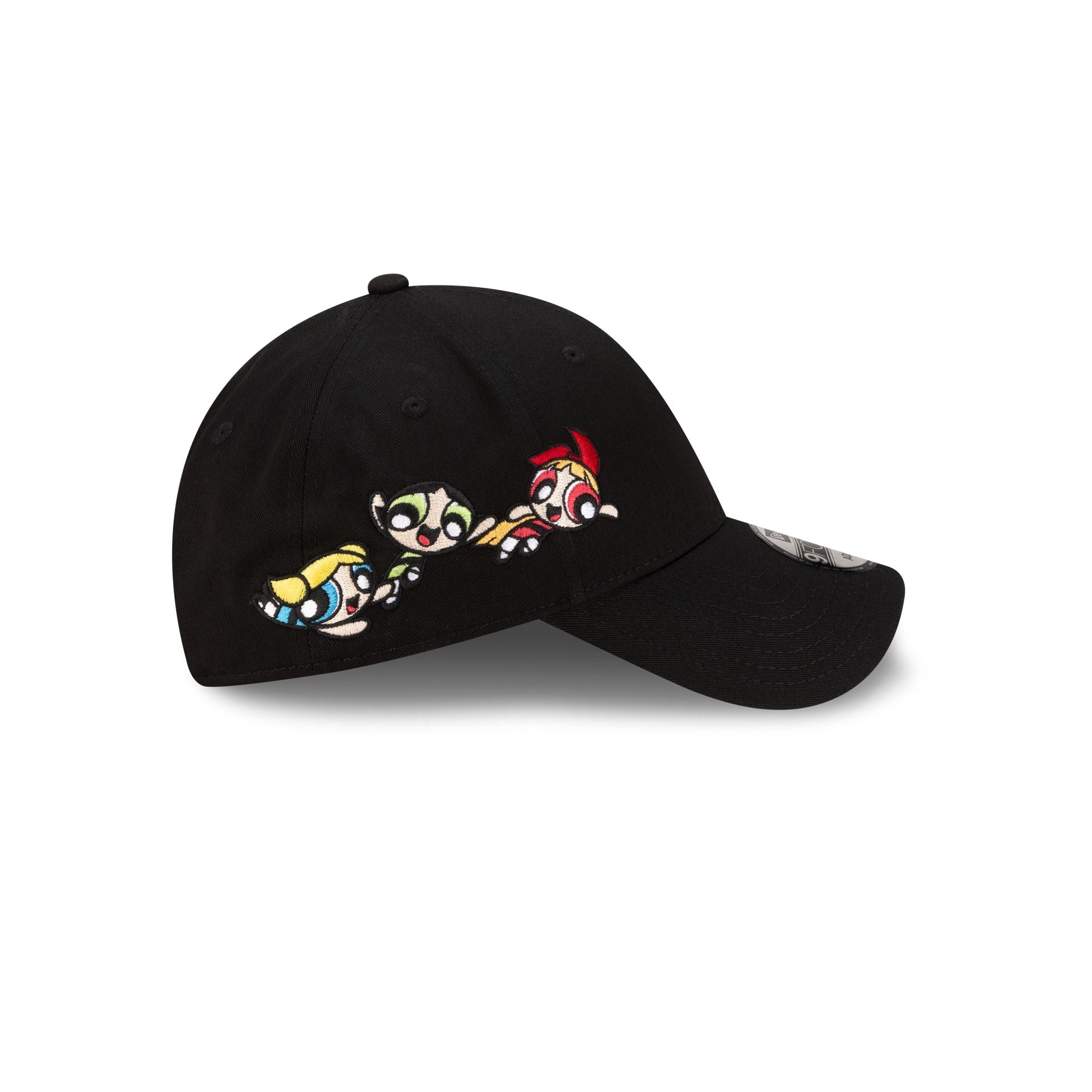 The Powerpuff Girls Sidepatch Black 9FORTY Adjustable Hat