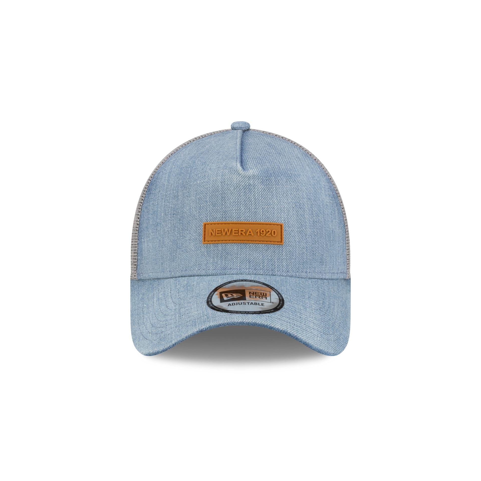 New Era Cap 1920 Patch Washed Denim 9FORTY A-Frame Trucker Hat