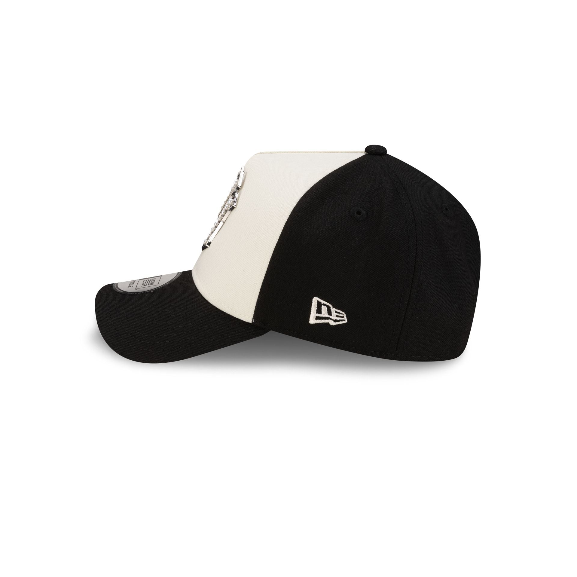 New York Yankees Pearl Logo 9FORTY A-Frame Snapback Hat