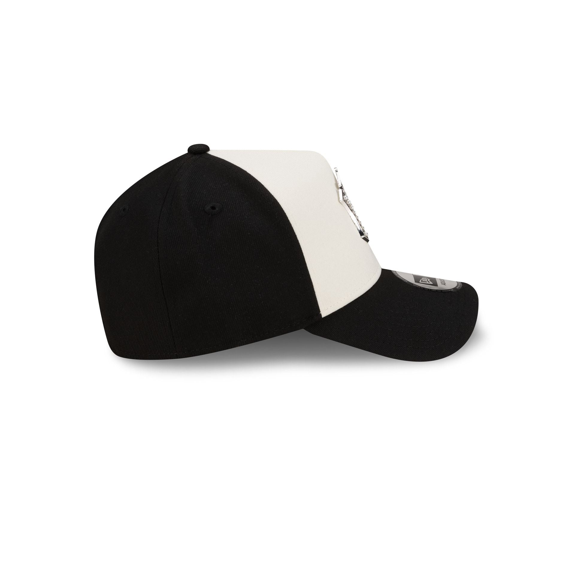 New York Yankees Pearl Logo 9FORTY A-Frame Snapback Hat