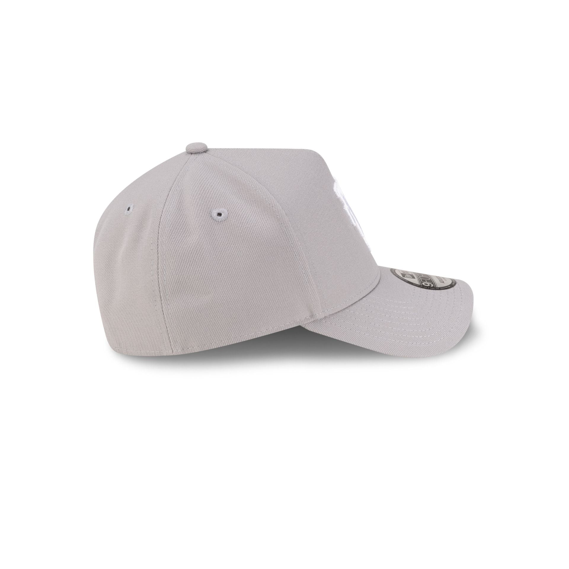 Los Angeles Dodgers Upside Down Logo Gray 9FORTY A-Frame Snapback Hat