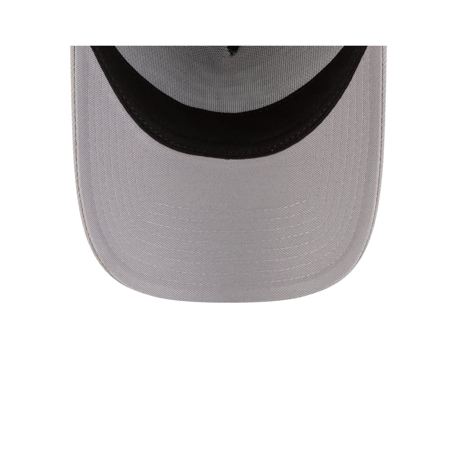 Los Angeles Dodgers Upside Down Logo Gray 9FORTY A-Frame Snapback Hat