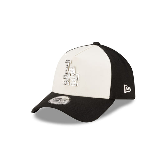 Los Angeles Dodgers Pearl Logo 9FORTY A-Frame Snapback Hat - New Era Cap