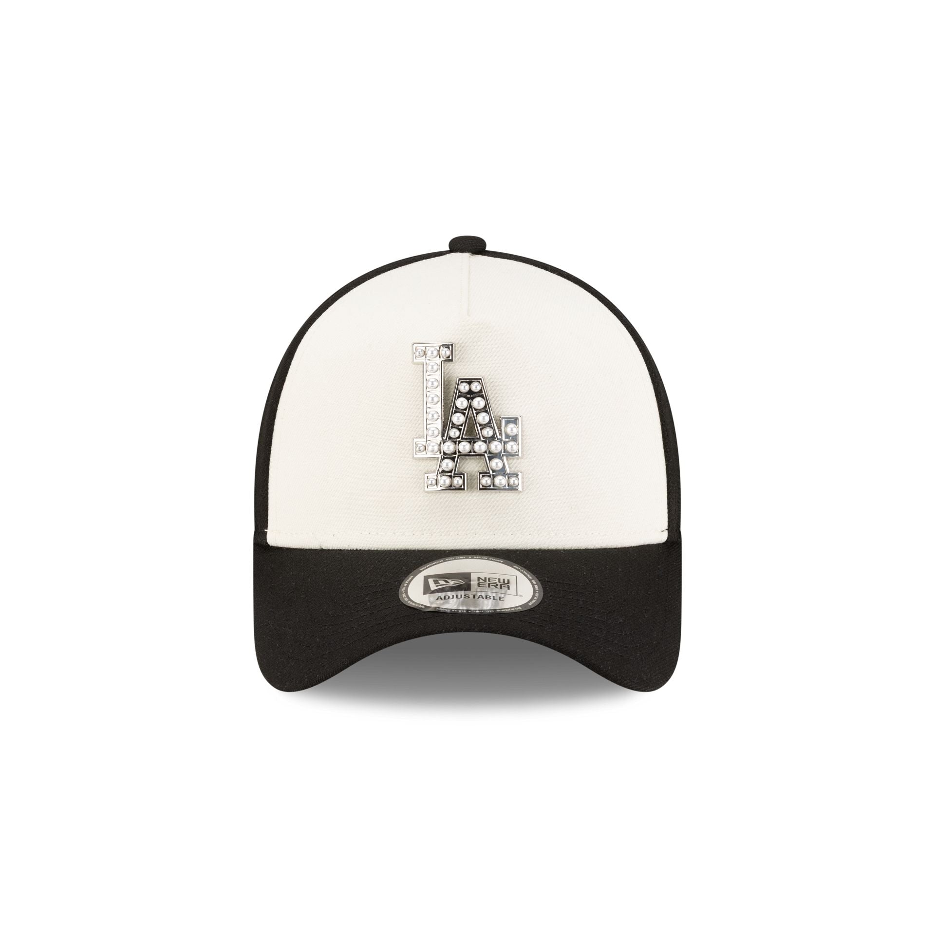 Los Angeles Dodgers Pearl Logo 9FORTY A-Frame Snapback Hat