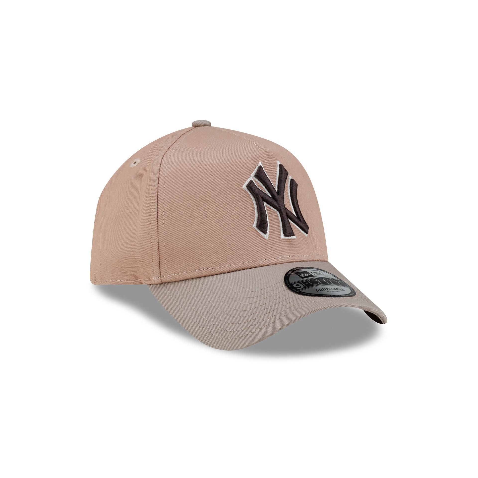 New York Yankees Mocha 9FORTY A-Frame Adjustable Hat