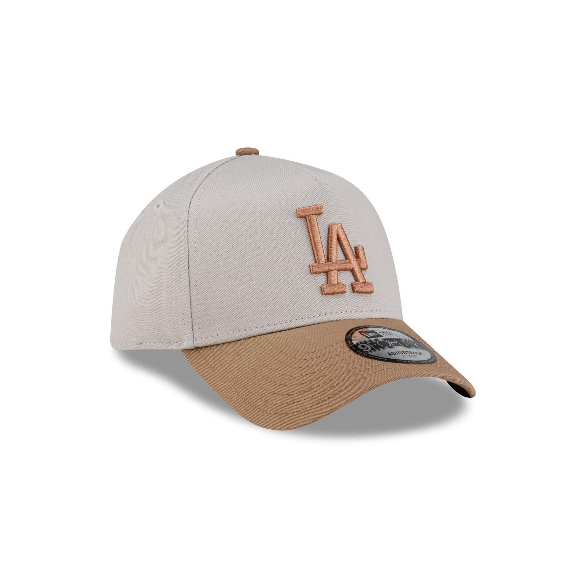 Los Angeles Dodgers Mocha 9FORTY A-Frame Adjustable Hat – New Era Cap