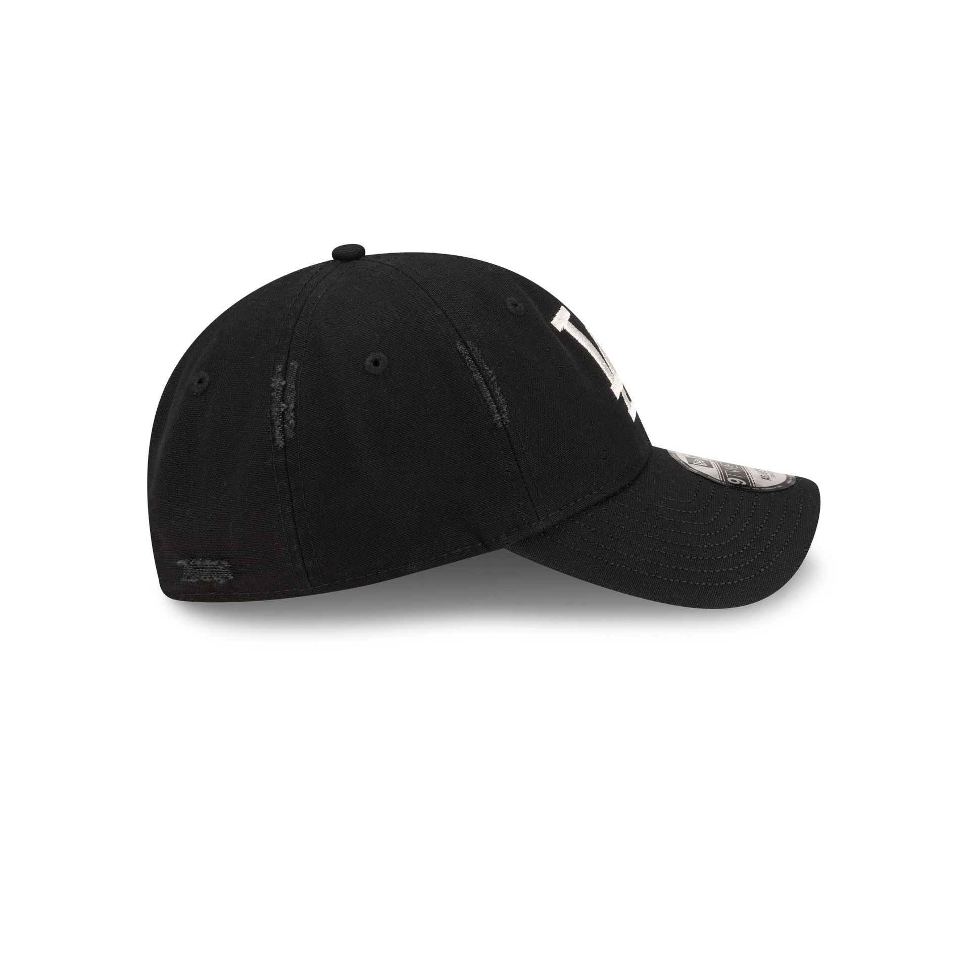Los Angeles Dodgers Distressed Black 9TWENTY Adjustable Hat – New