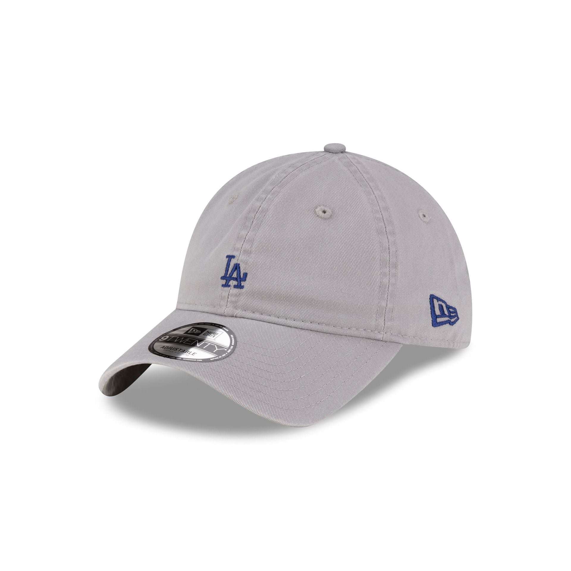 Los Angeles Dodgers Mini Logo Gray 9TWENTY Adjustable Hat