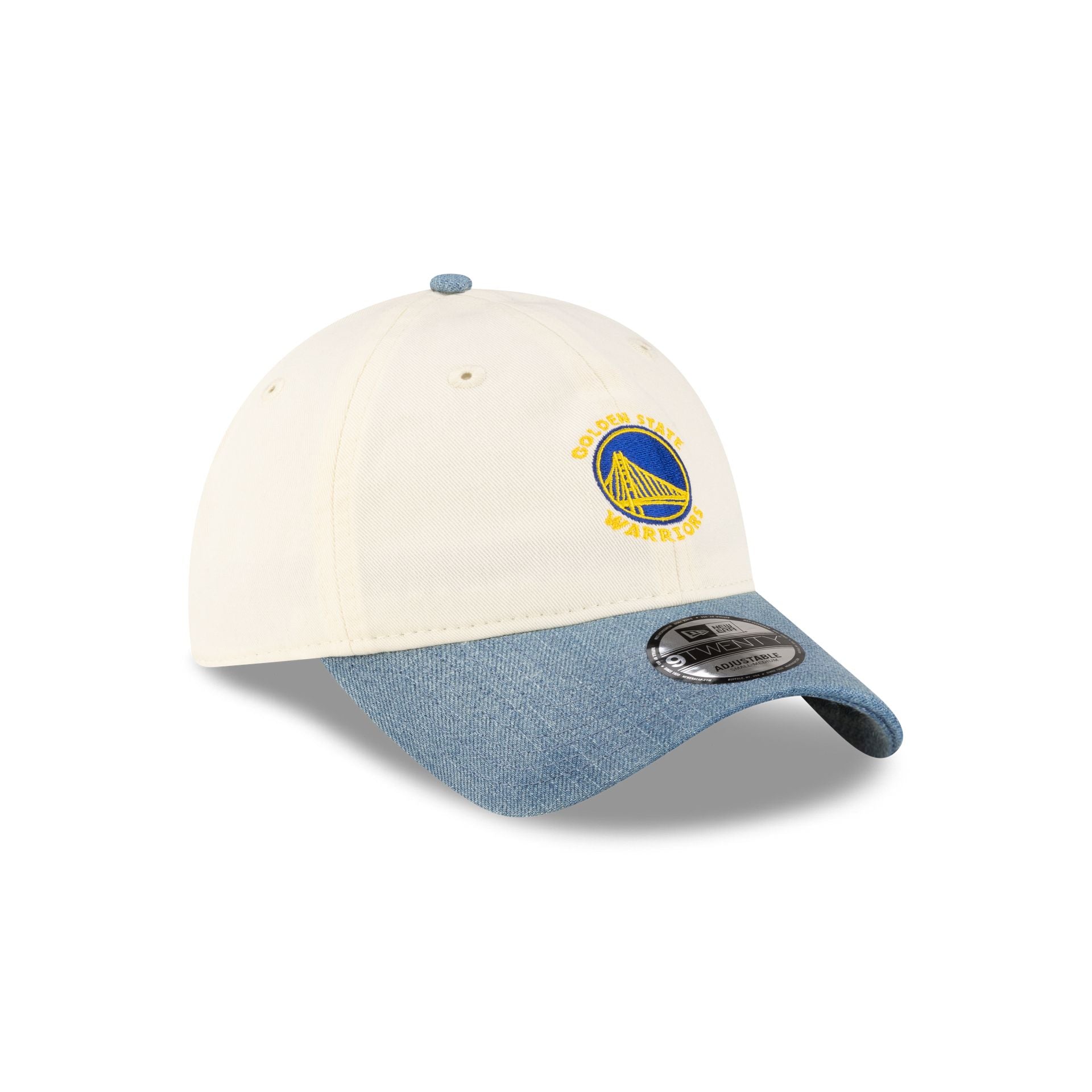 Golden State Warriors Mini Logo 9TWENTY Adjustable Hat