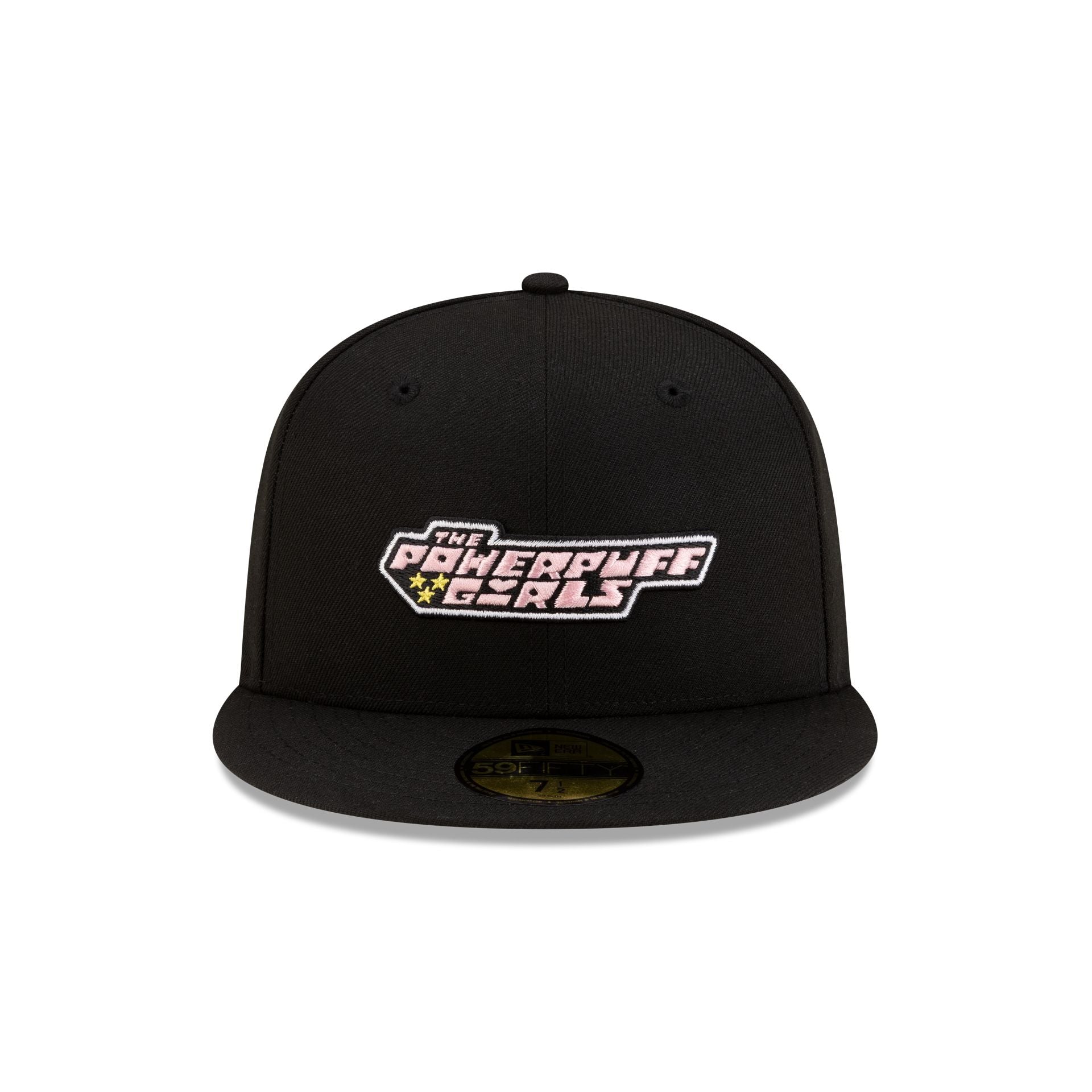 The Powerpuff Girls Logo Black 59FIFTY Fitted Hat