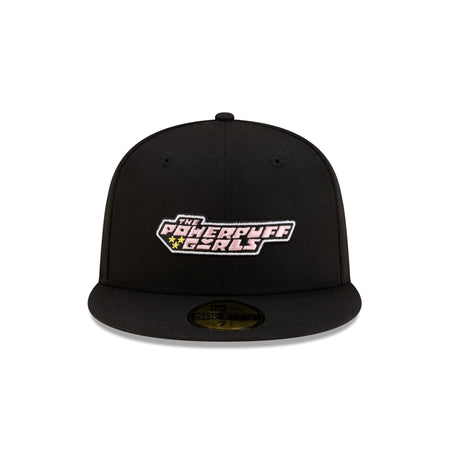 The Powerpuff Girls Logo Black 59FIFTY Fitted Hat