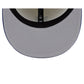 Los Angeles Dodgers Upside Down Logo Cream 59FIFTY Fitted Hat
