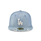 Los Angeles Dodgers Distressed Denim 59FIFTY Fitted Hat