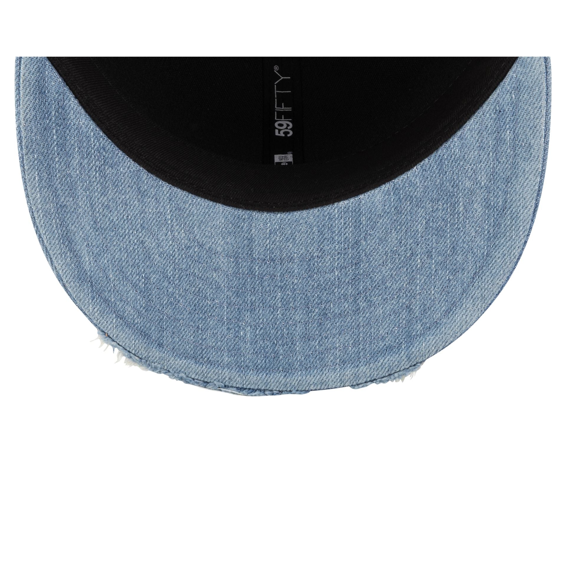 Los Angeles Dodgers Distressed Denim 59FIFTY Fitted Hat