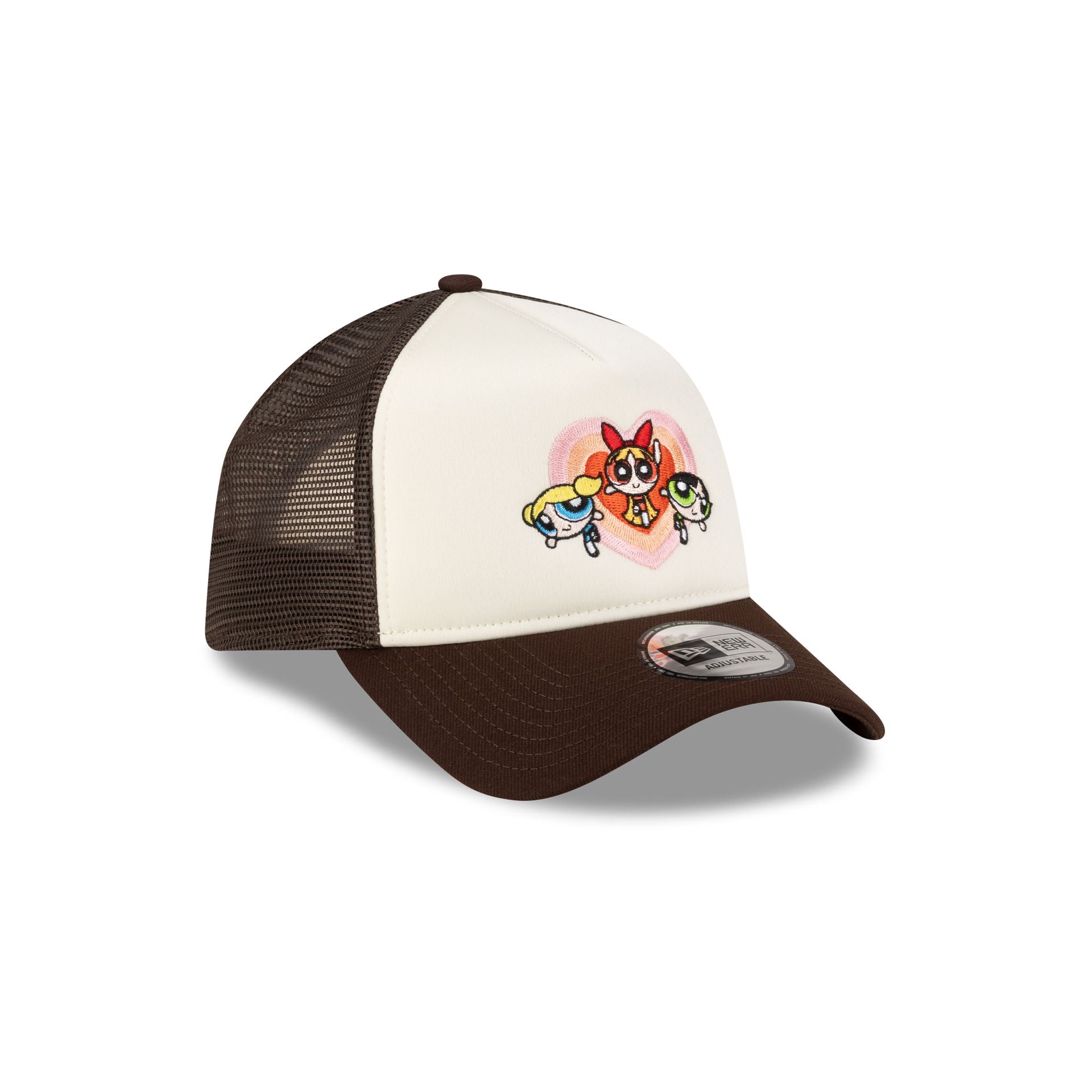 The Powerpuff Girls Chrome Black 9FORTY A-Frame Trucker