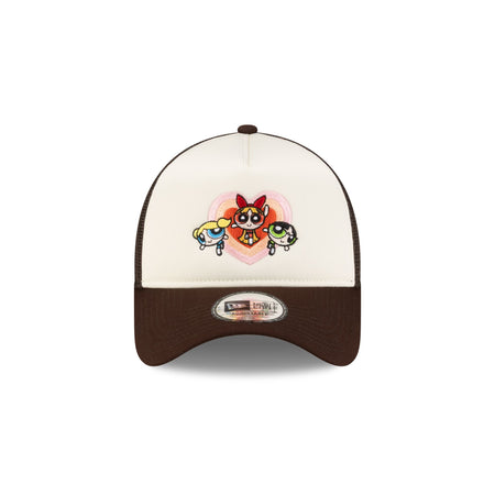 The Powerpuff Girls Chrome Black 9FORTY A-Frame Trucker
