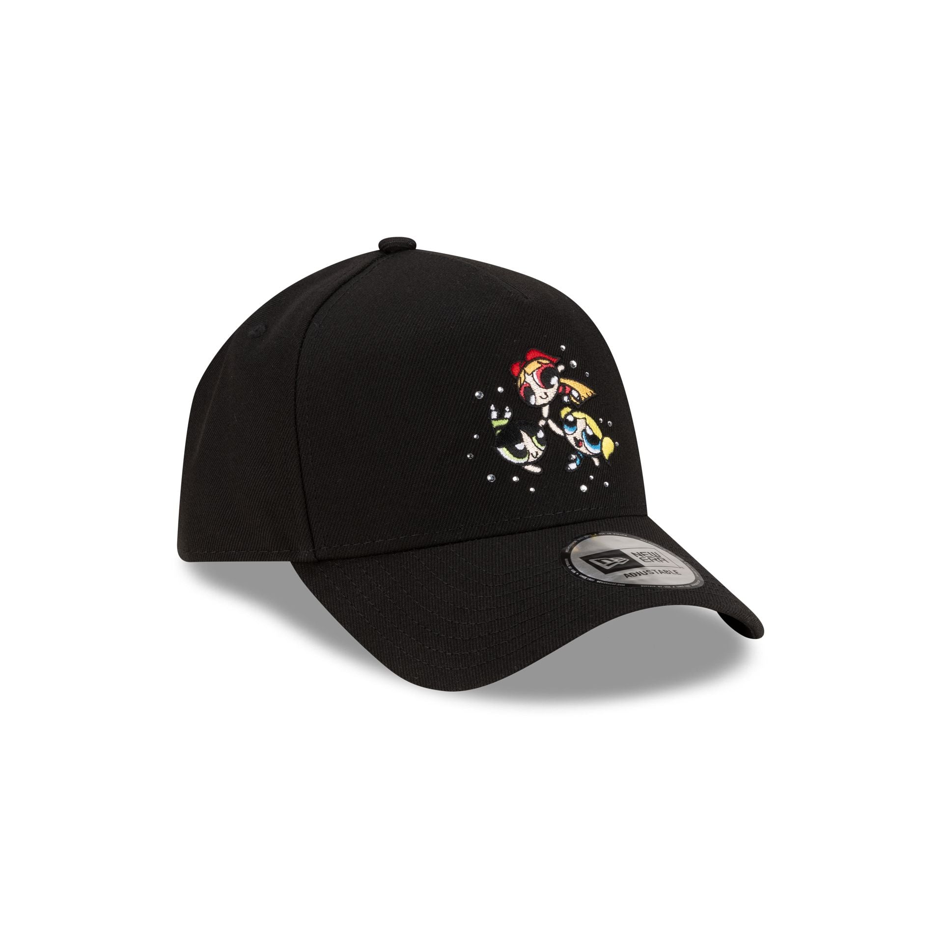 The Powerpuff Girls Rhinestone Black 9FORTY A-Frame Adjustable Hat