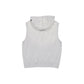 New Era Cap Originators Heather Gray Sleeveless Hoodie