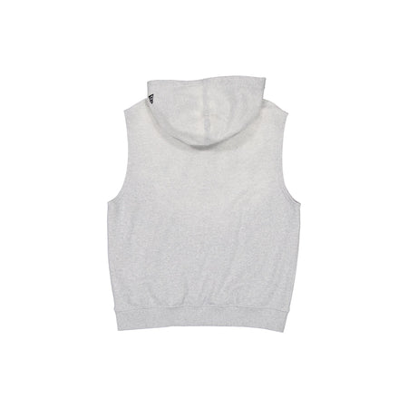 New Era Cap Originators Heather Gray Sleeveless Hoodie