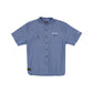 New Era Cap Originators Chambray Indigo Button Up Shirt