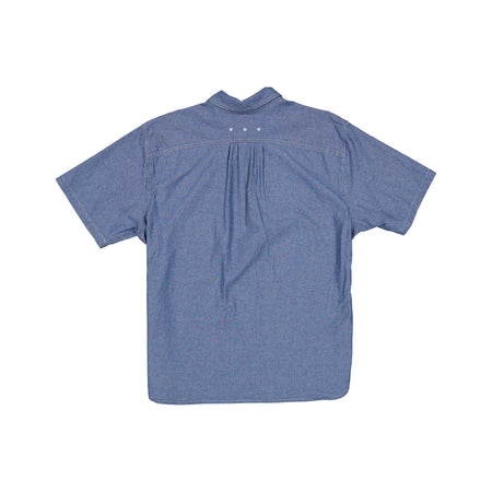 New Era Cap Originators Chambray Indigo Button Up Shirt