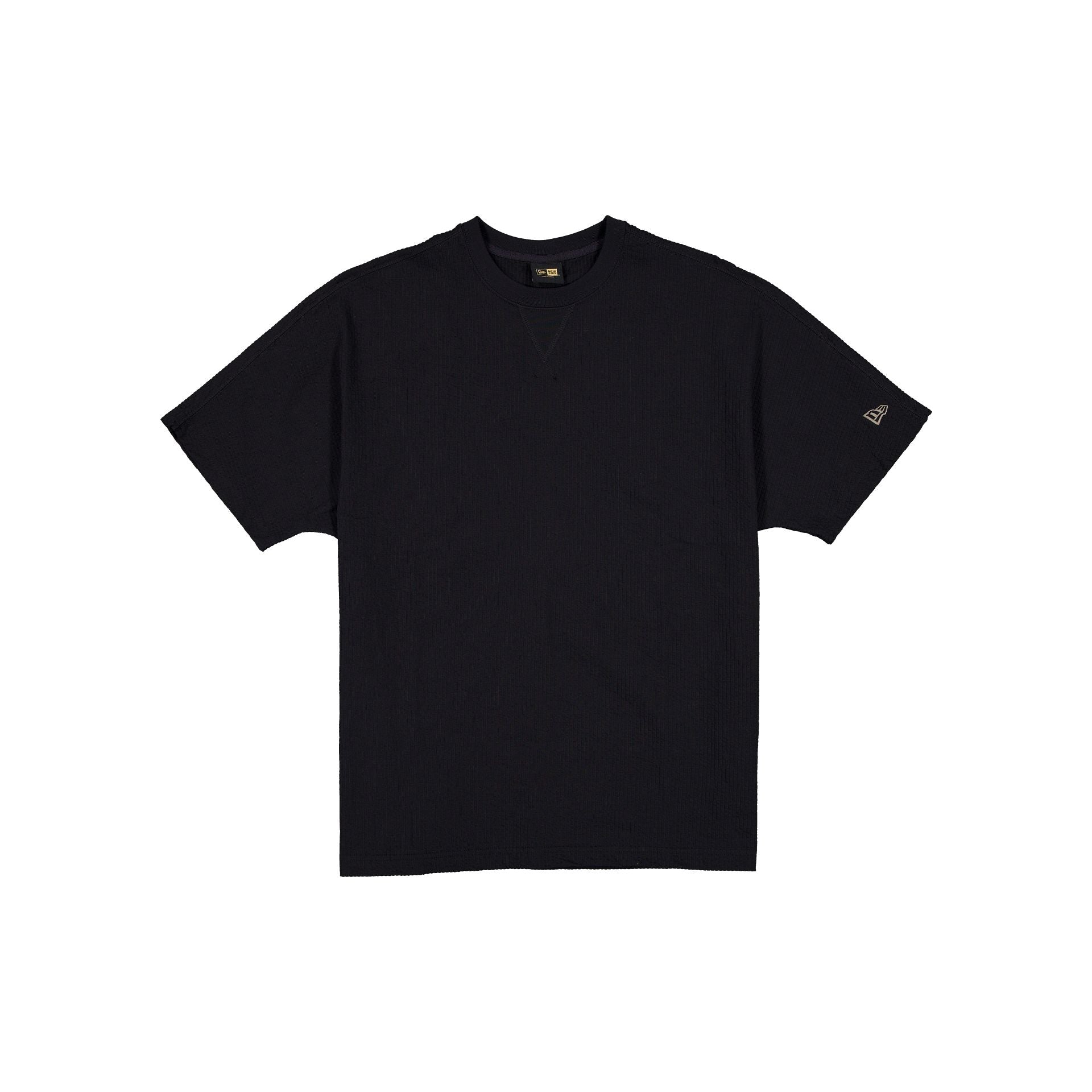 New Era Cap Black Label Seersucker Black T-Shirt