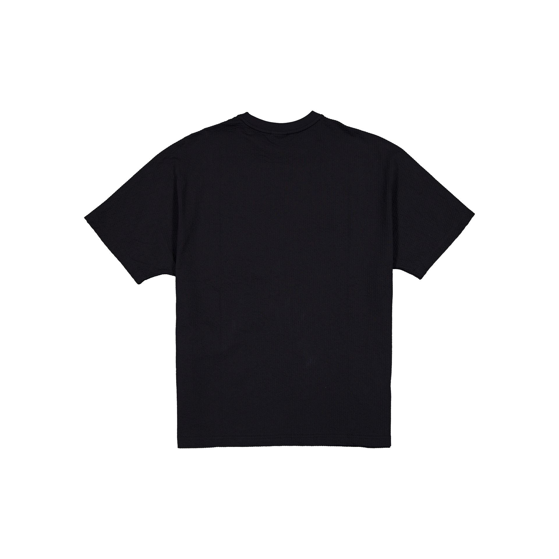 New Era Cap Black Label Seersucker Black T-Shirt