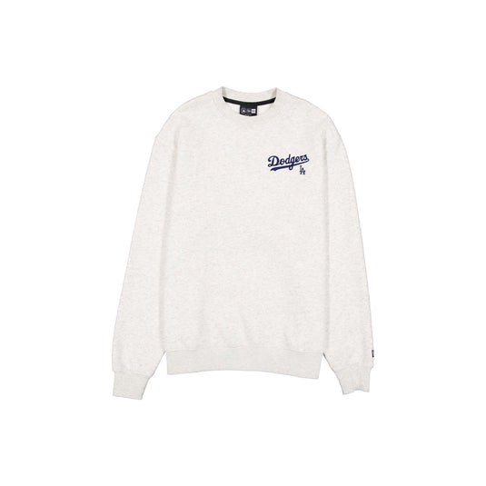 Los Angeles Dodgers Mini Script Gray Crewneck