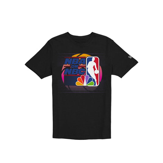NBA on NBC Bold Black T-Shirt - New Era Cap