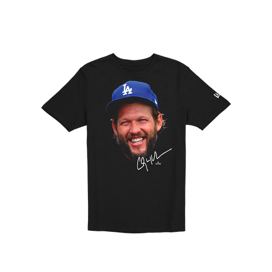 Los Angeles Dodgers Clayton Kershaw 2x World Series Champion Black T-Shirt - New Era Cap
