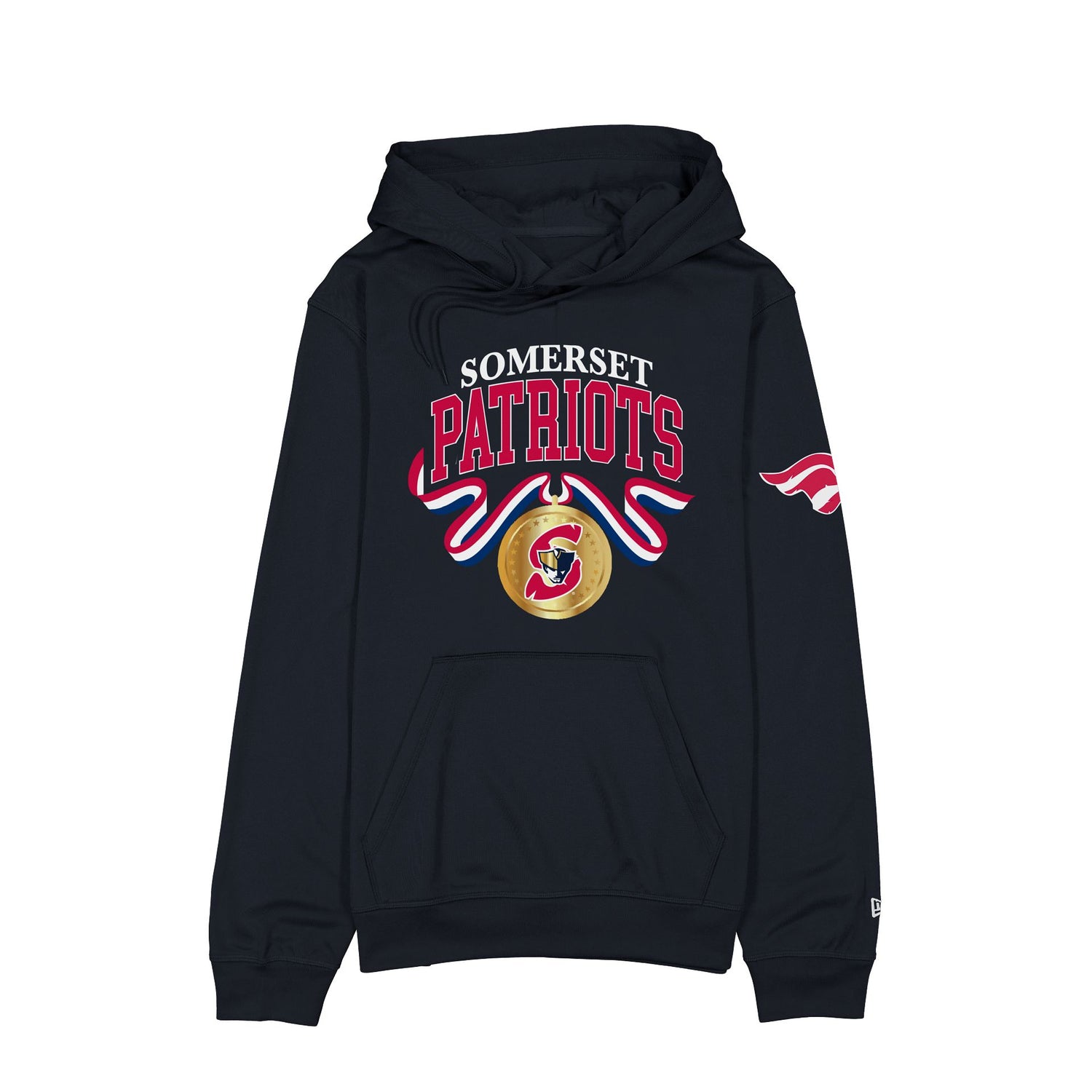 Somerset Patriots Americana Navy Hoodie