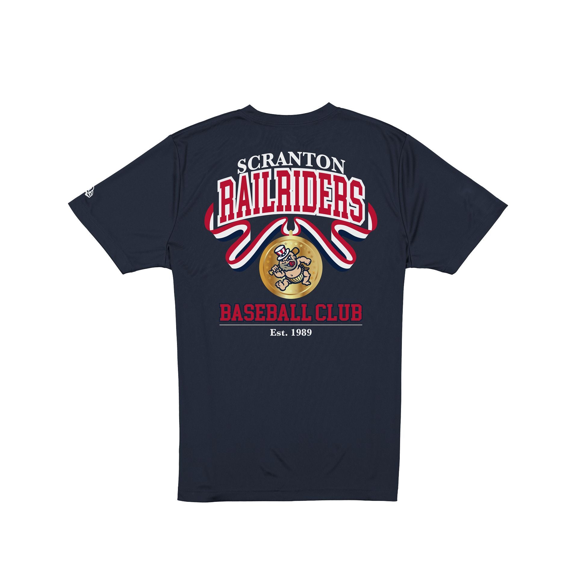 Scranton Wilkes-Barre RailRiders Americana Navy T-Shirt