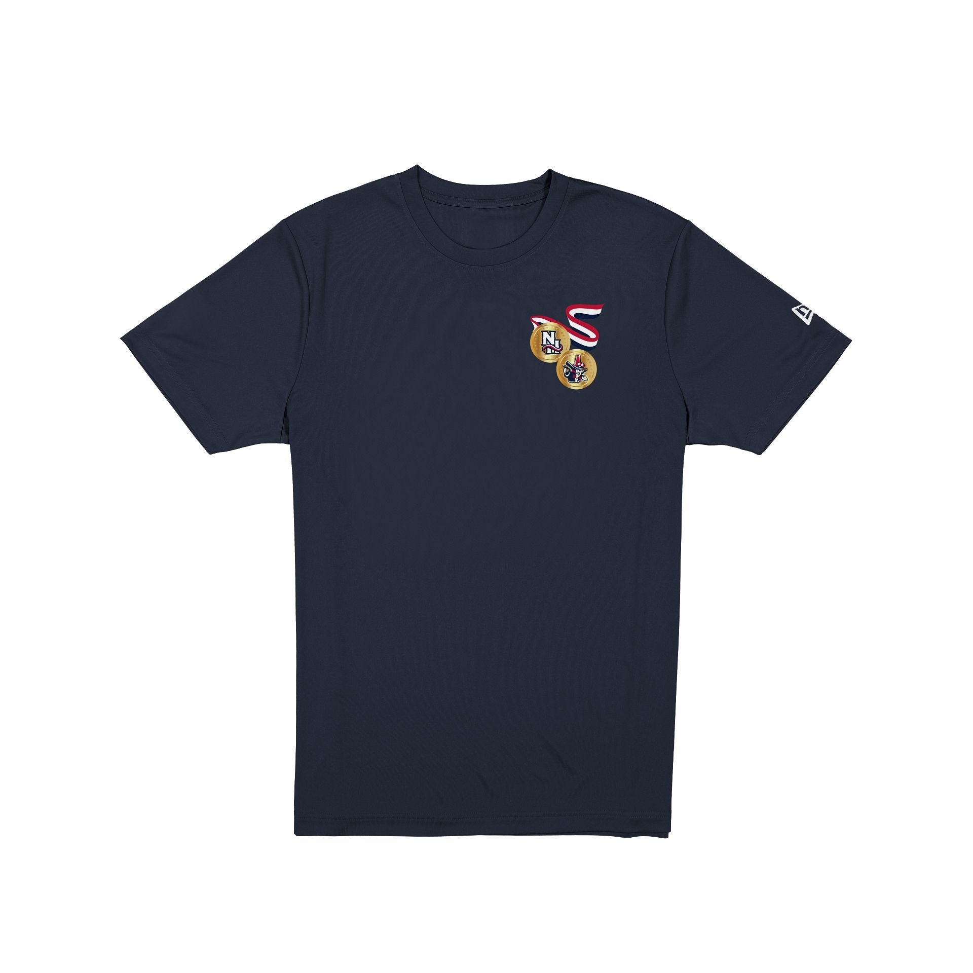 New Hampshire Fisher Cats Americana Navy T-Shirt