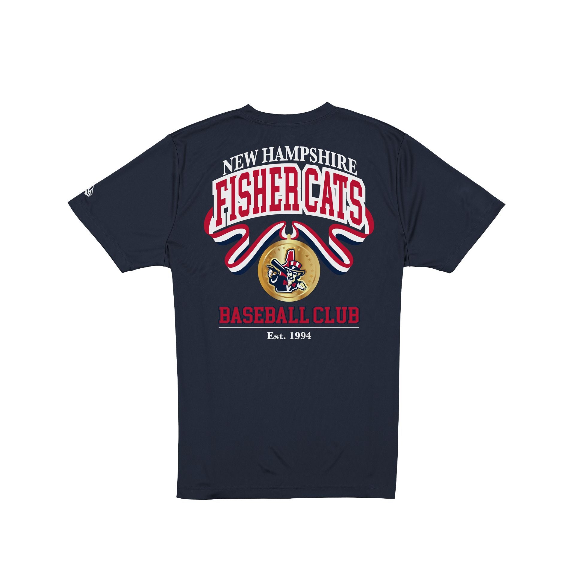 New Hampshire Fisher Cats Americana Navy T-Shirt