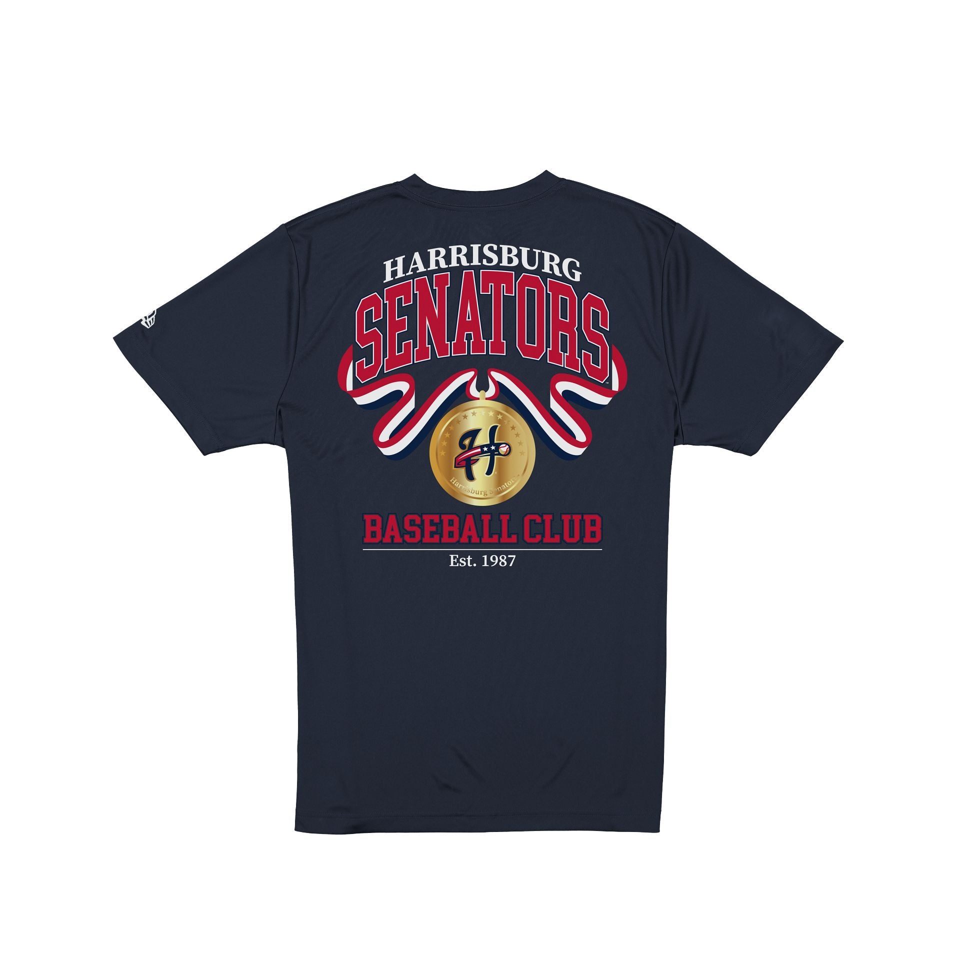 Harrisburg Senators Americana Navy T-Shirt