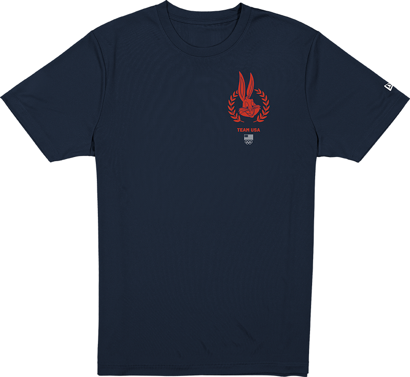 Team USA Winter Olympics Looney Tunes Navy T-Shirt